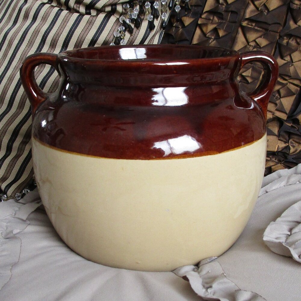 large vintage crock